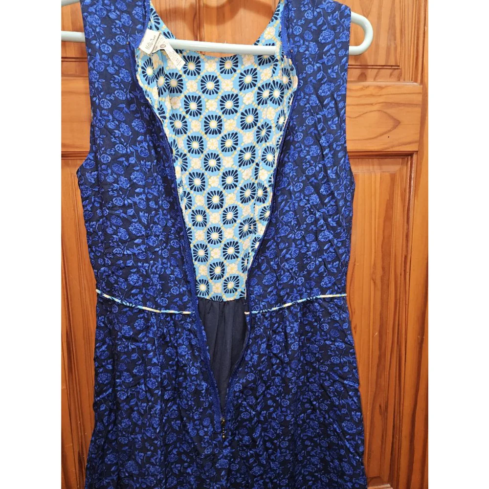 Matilda Jane Floral Dress Women's size 10 Blue